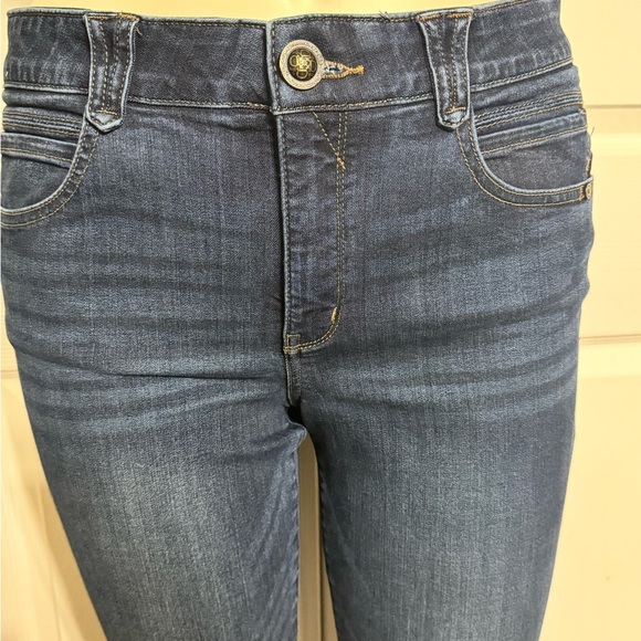 Democracy Ab Solution Dark Blue Women's Boot Cut Jeans - Picture 4 of 13